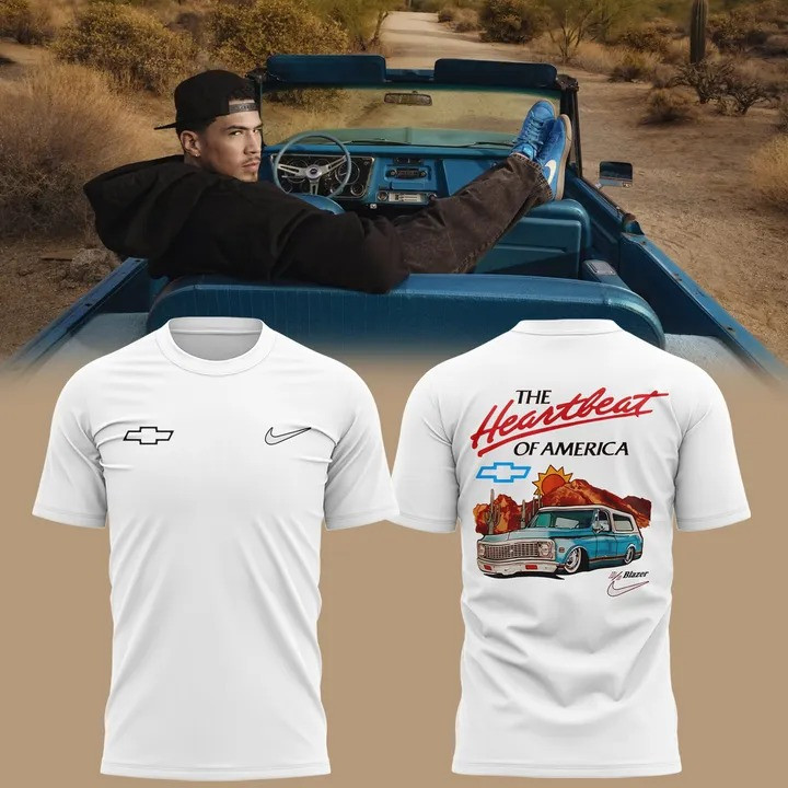 Devin Booker X Chevrolet Shirt The Heartbeat Of America Nike Chevrolet Max90 Merch-1