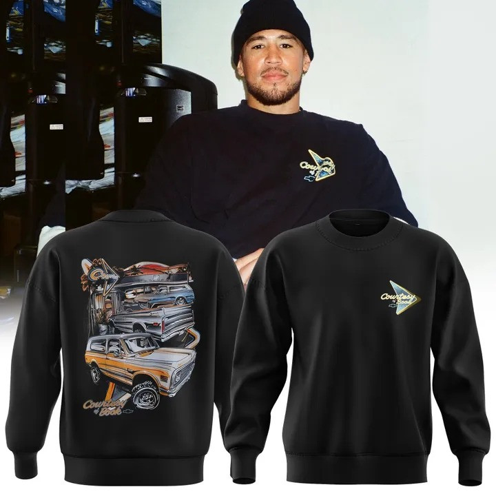 Devin Booker X Chevrolet Sweatshirt 2025 Nike Chevrolet Max90 Merch Clothes Fan Gifts-1