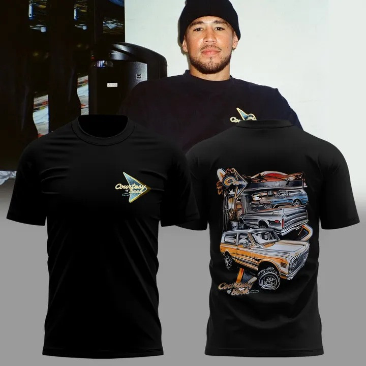 Devin Booker X Chevrolet T-Shirt 2025 Nike Chevrolet Max90 Merch Clothes Fan Gift Ideas-1