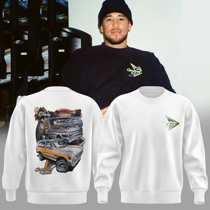 Devin Booker x Chevrolet Sweatshirt 2025 Nike Chevrolet Max90 Devin Booker Fan Merch-1