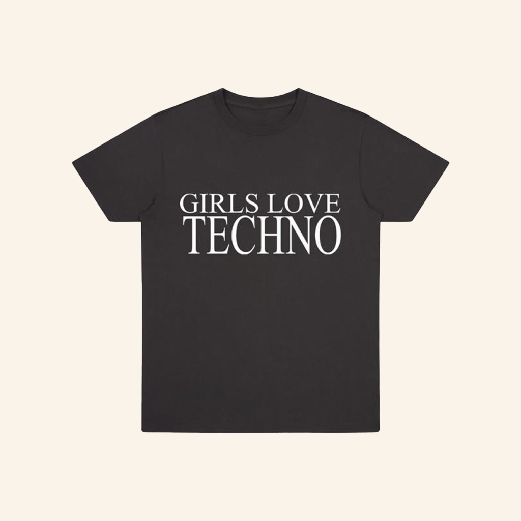 Dirty Hit Merch Kelly Lee Owens Girls Love Techno T-Shirt Gift Ideas For Friends-1