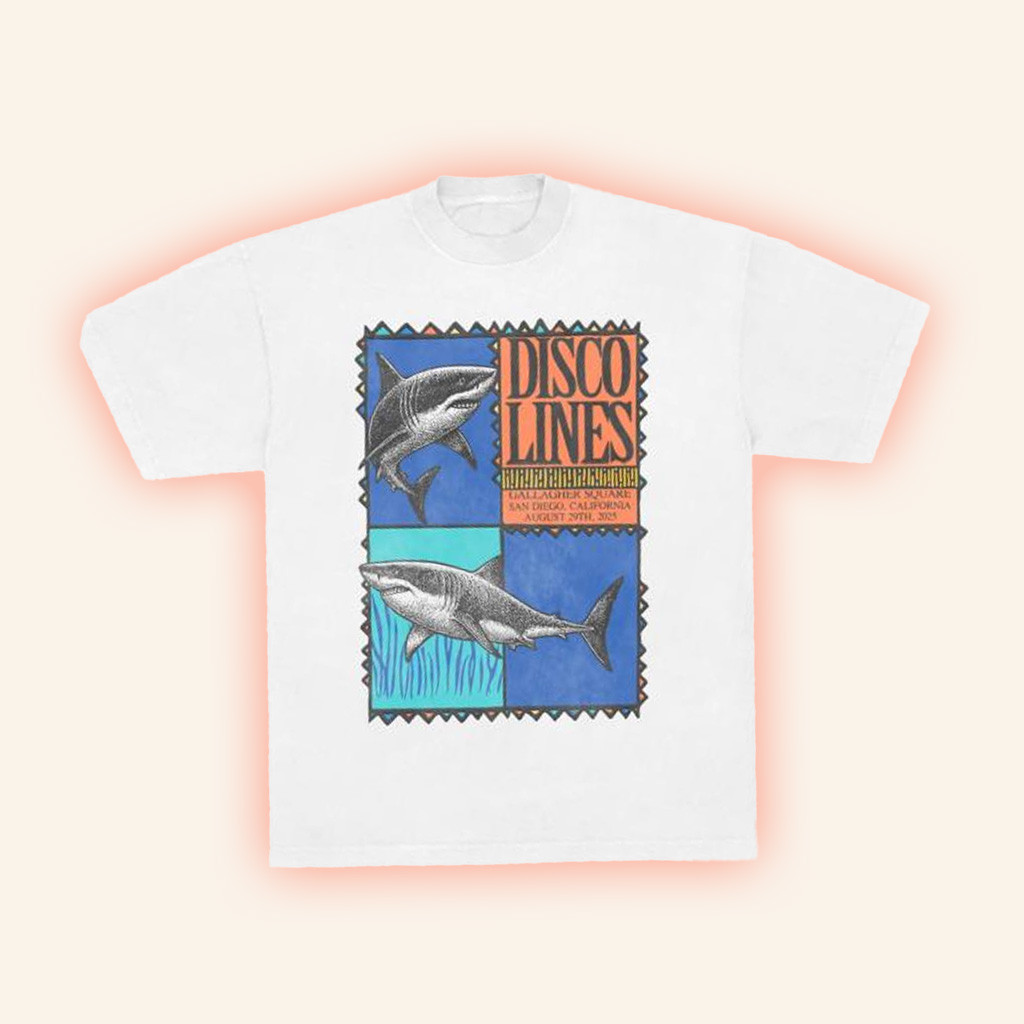 Disco Disco Disco Merch Disco Lines Gallagher Square T-Shirt Gift For Friends-1