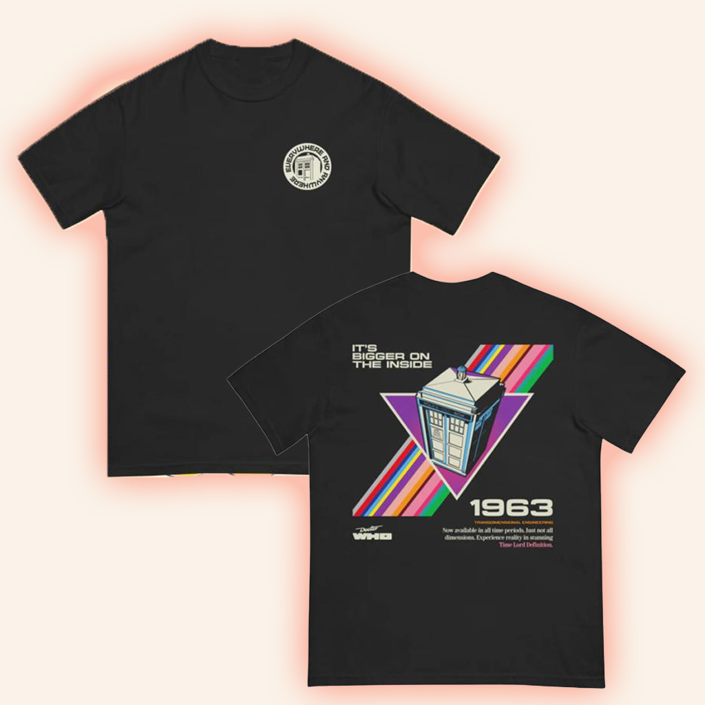 Doctor Who TARDIS Mode T-Shirt Birthday Ideas For Husband-1