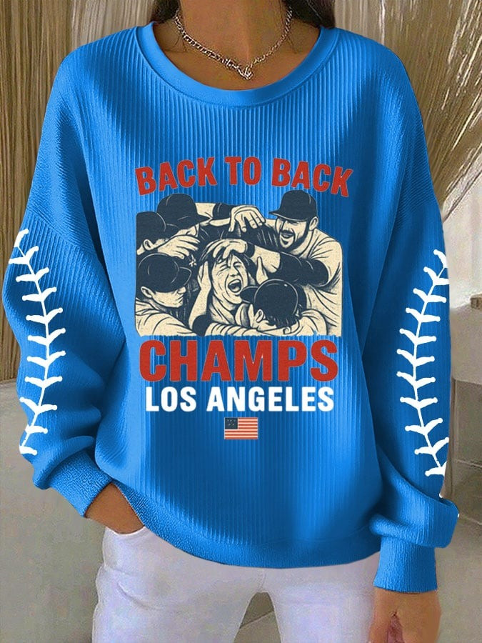 Dodgers Back To Back Champions 2025 Sweatshirt Dodgers World Series Championship Merch Gifts-1 Dodgers Back To Back Champions 2025 Sweatshirt Dodgers World Series Championship Merch Gifts-1