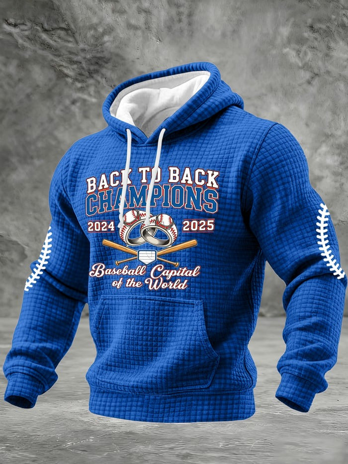 Dodgers Back To Back World Series Champions 2025 Hoodie Cool Dodgers Championship Merch-1