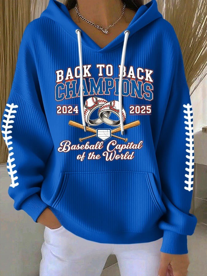 Dodgers Championship Hoodie Best Back To Back World Champion 2024 2025 Gift For Fan-1