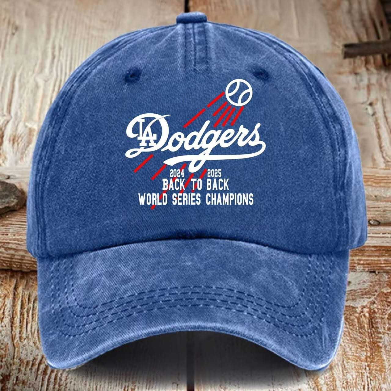 Dodgers World Series Hat 2024 2025 Back To Back Champions Baseball Cap Good Items For Fans-1 Dodgers World Series Hat 2024 2025 Back To Back Champions Baseball Cap Good Items For Fans-1