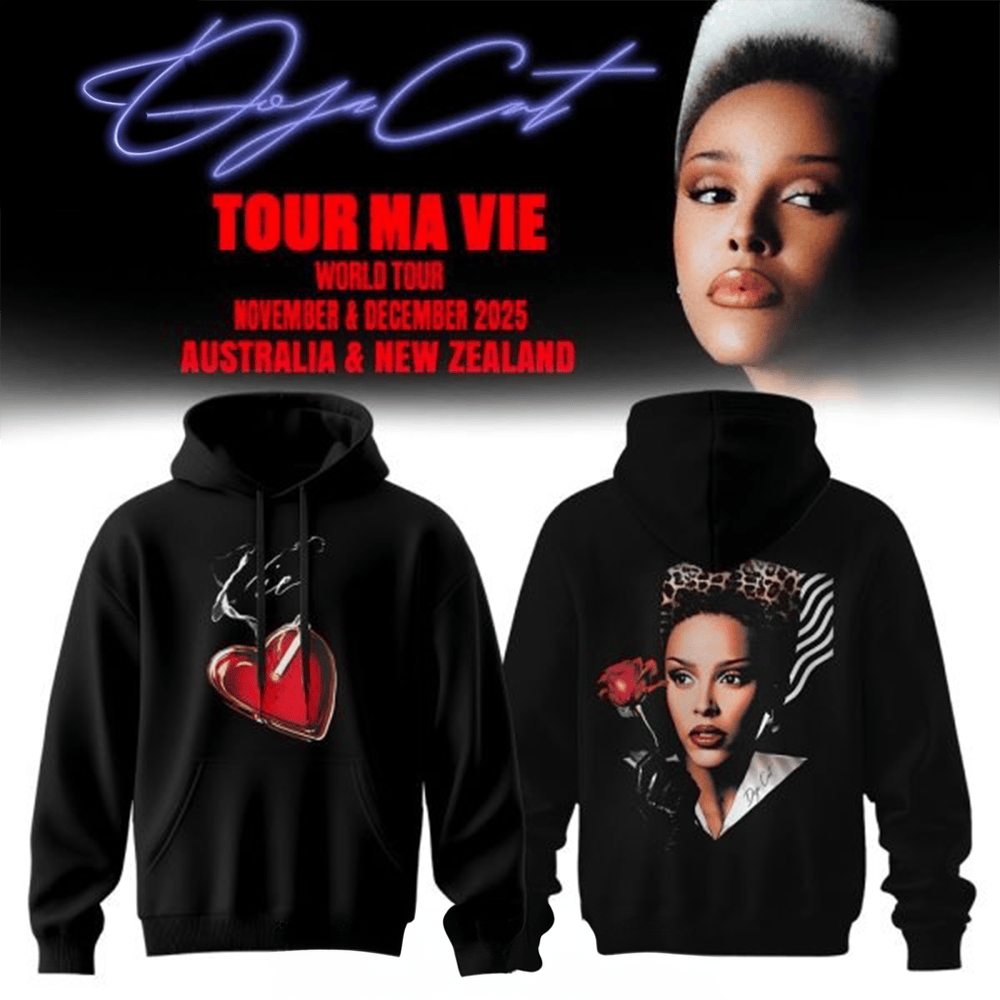 Doja Cat 2025 Tour Ma Vie World Tour Hoodie Doja Cat Concert Merch Kittenz Gifts Idea-1
