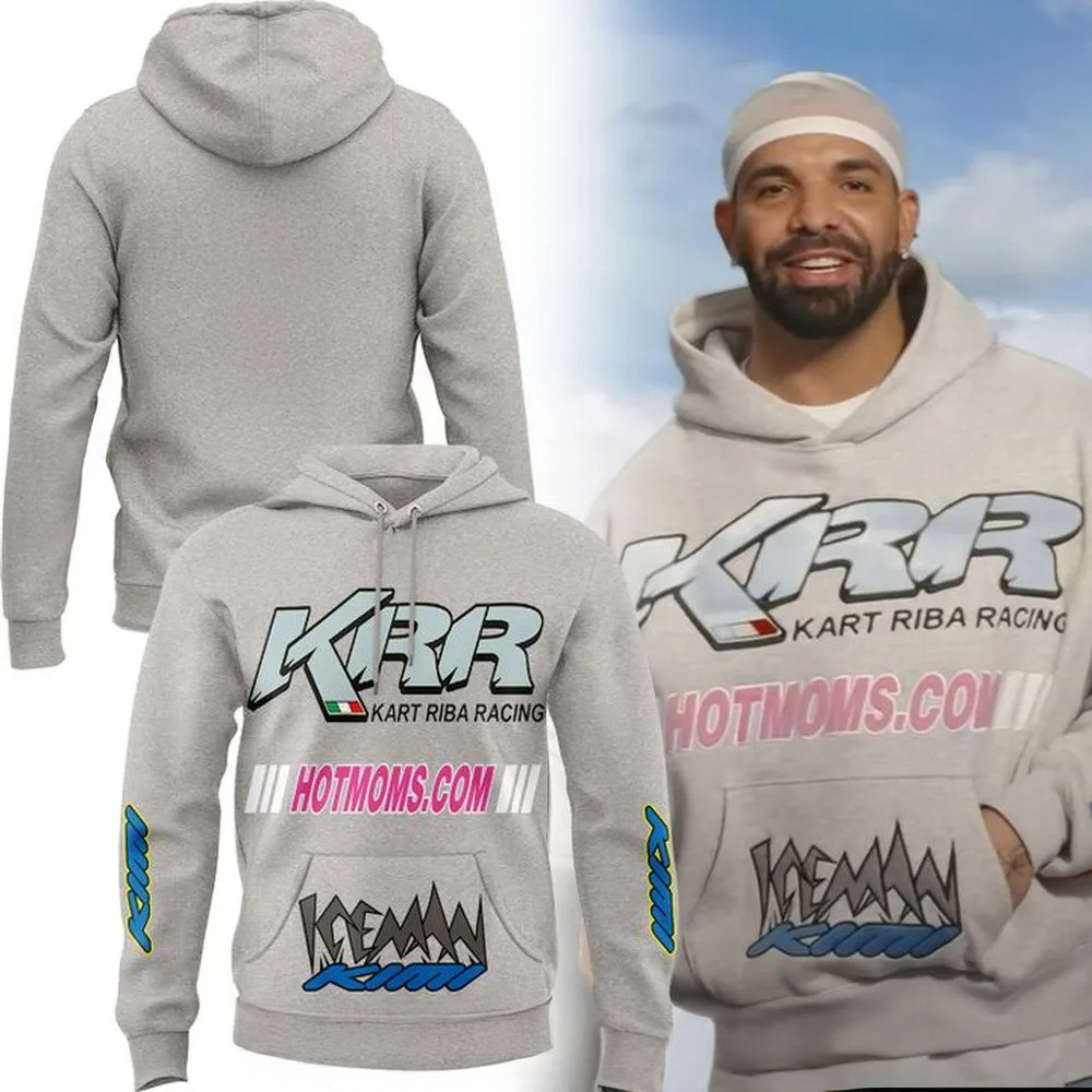 Drake Kart Riba Racing Hot Moms Hoodie Krr Hotmoms.Com Hoodie Merch Apparel-1