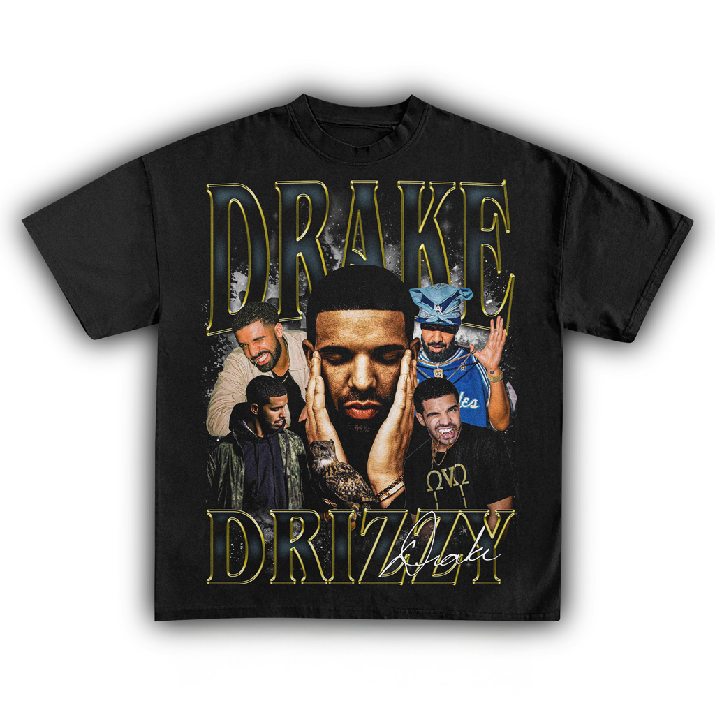 Drake Ovo T-Shirt Black Fan Merch Best Gifts For Music Lovers-1