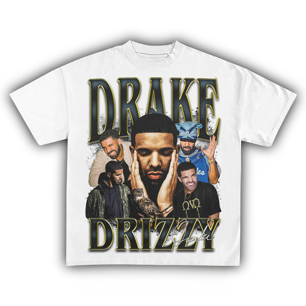 Drake Ovo T-Shirt White Fan Merch Best Gifts For Music Lovers-1