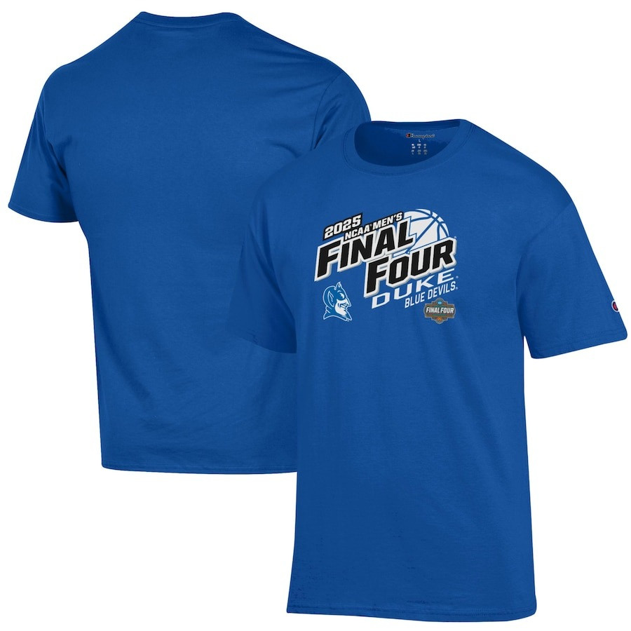 Duke Final Four Shirt Duke Blue Devils Champion 2025 NCAA Final 4 Men's March Madness Merch-1