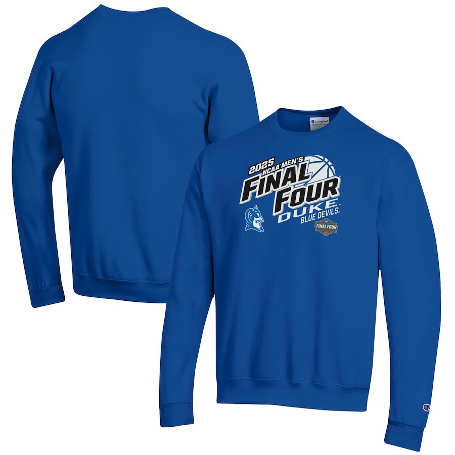 Duke Final Four Sweatshirt Duke Blue Devils 2025 NCAA Basketball March Madness Merch For Fan-1