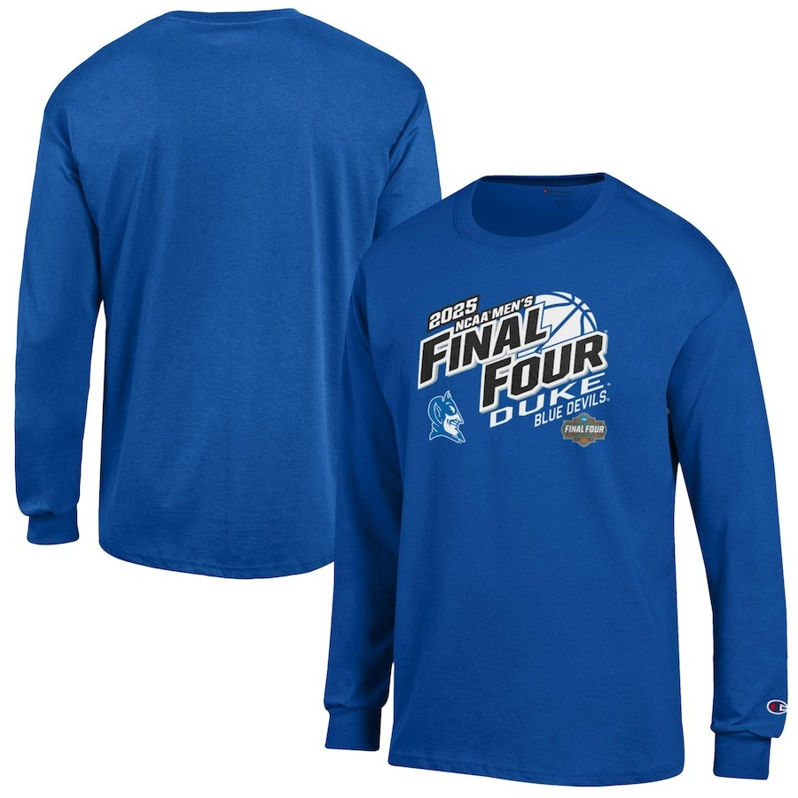 Duke Final Four Sweatshirt Duke Blue Devils 2025 NCAA Men's Basketball March Madness Merch-1