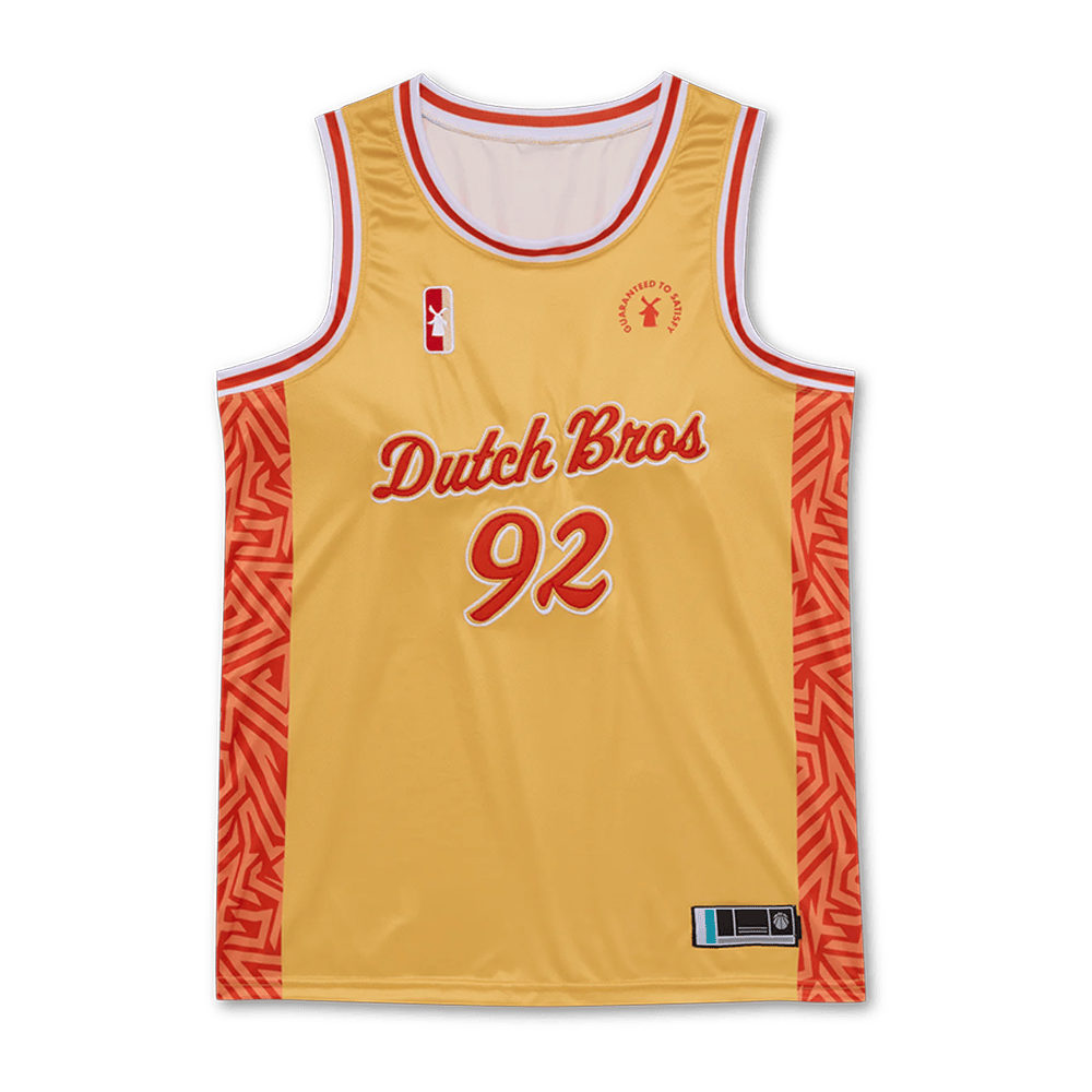 Dutch Bros Merch Dutch Bros 92 Basketball Jersey Best Father's Day Gifts For Husband-1