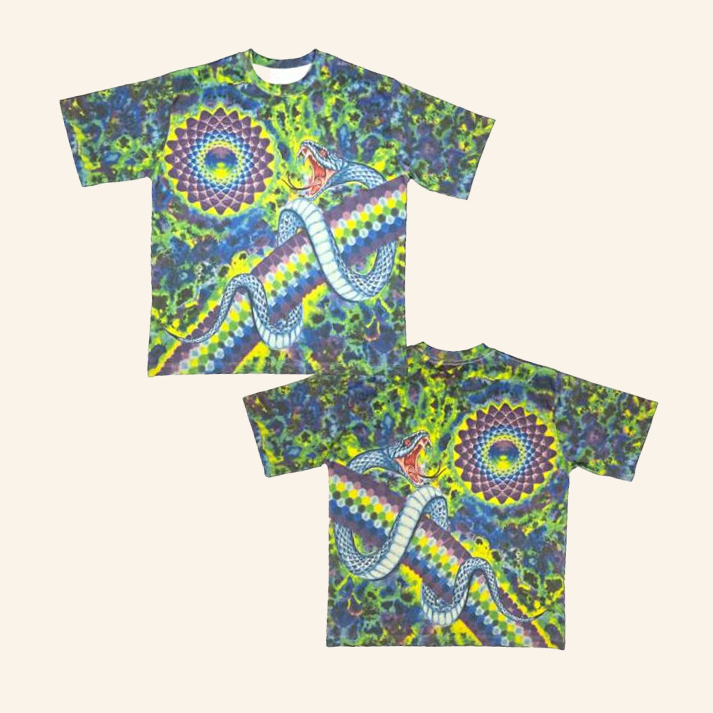 Dyes Good Vibes Merch Strike Cotton Print Shirt Gifts For Besties-1