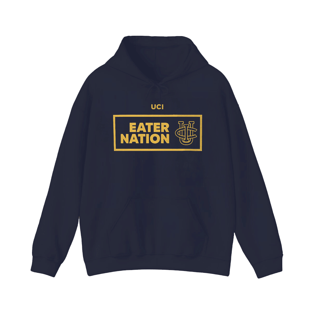 Eater Nation Hoodie UC Irvine Eater Nation Navy Hoodie Gifts For Fans Birthday Gifts For Sister-1