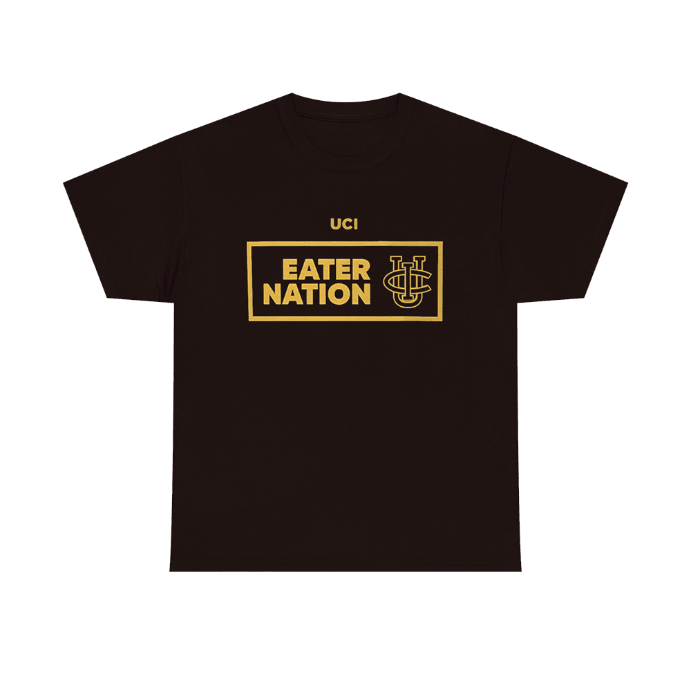 Eater Nation Shirt UC Irvine Eater Nation Black T-Shirt Gifts For Fans Birthday Gifts For Her-1