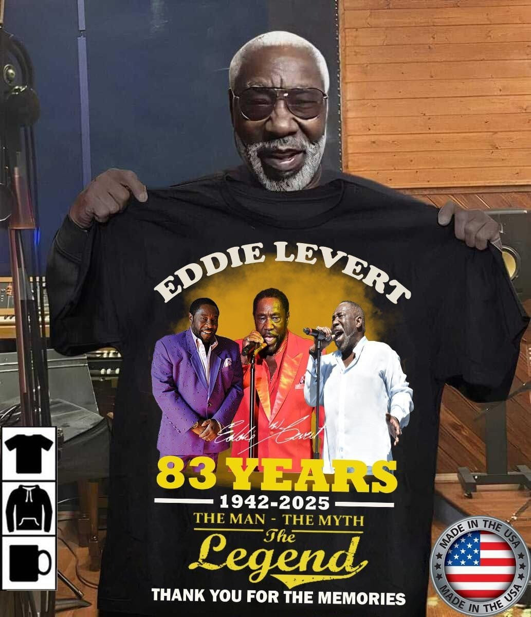 Eddie Levert 2025 83 Years The Man The Man The Legend Shirt Thank You For The Memories-1