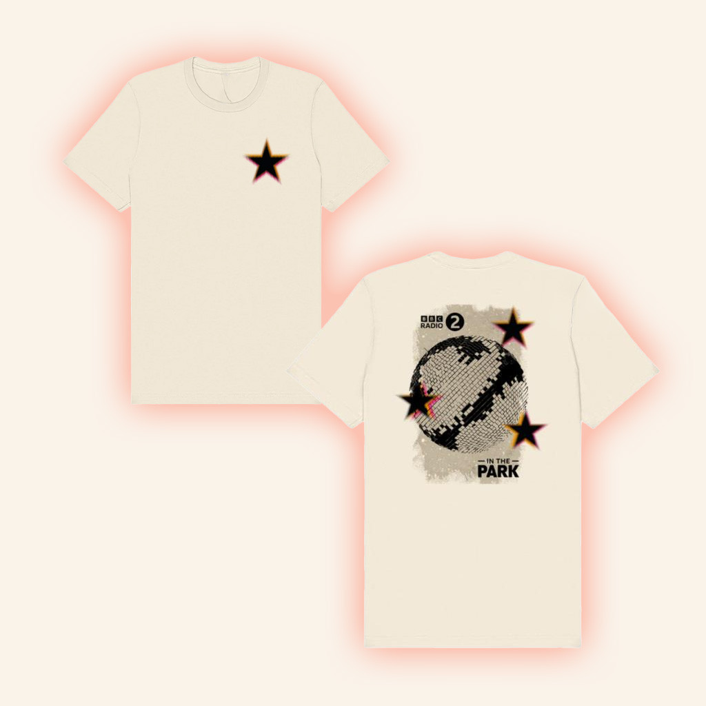 Event-Merchandise Merch Bbc Radio 2 In The Park Mirrorball T-Shirt Gifts For Her-1
