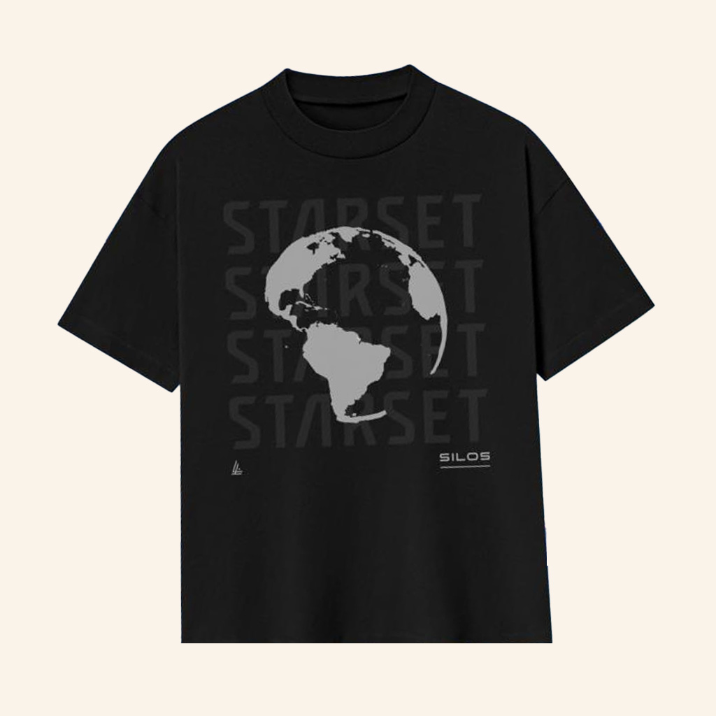 Fearless Records Merch Silos Black T-Shirt Gift For Best Friends-1