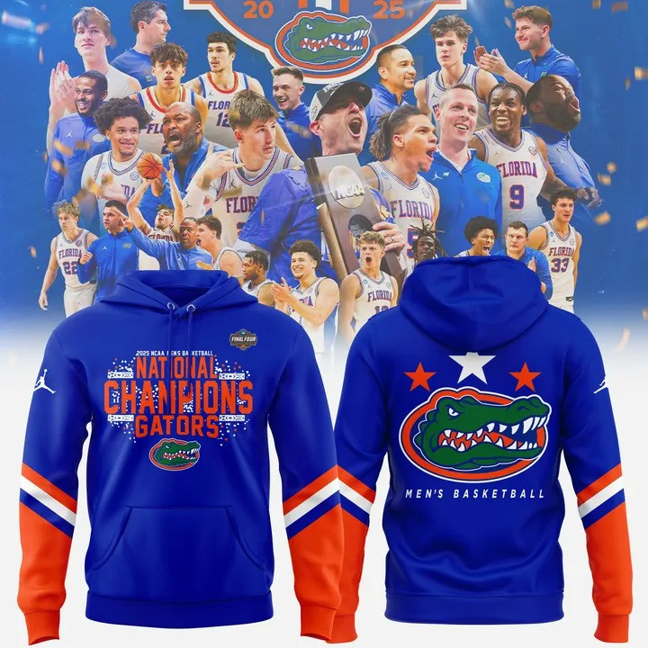Florida Gators 2025 National Champions Hoodie Gators Championship Merch Unique Fan Gear-1