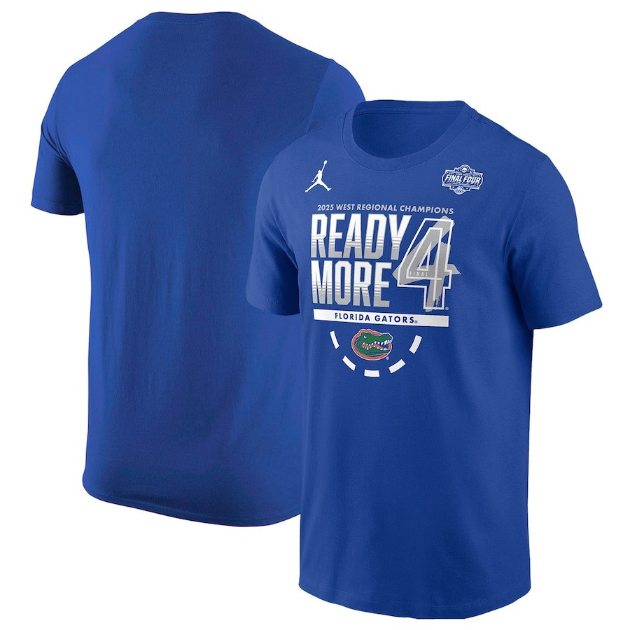 Florida Gators Final Four Shirt 2025 East Regional Champions Ready More 4 March Madness-1