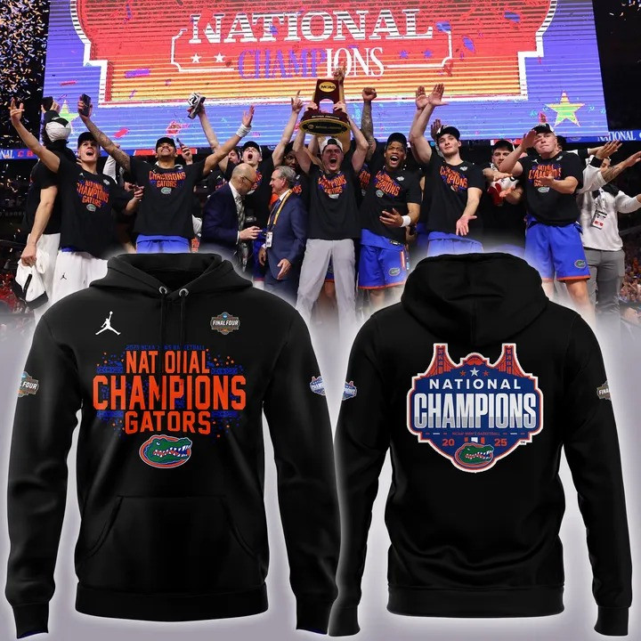 Florida Gators National Champions 2025 Hoodie Gators Championship Merchandise Fan Gear-1