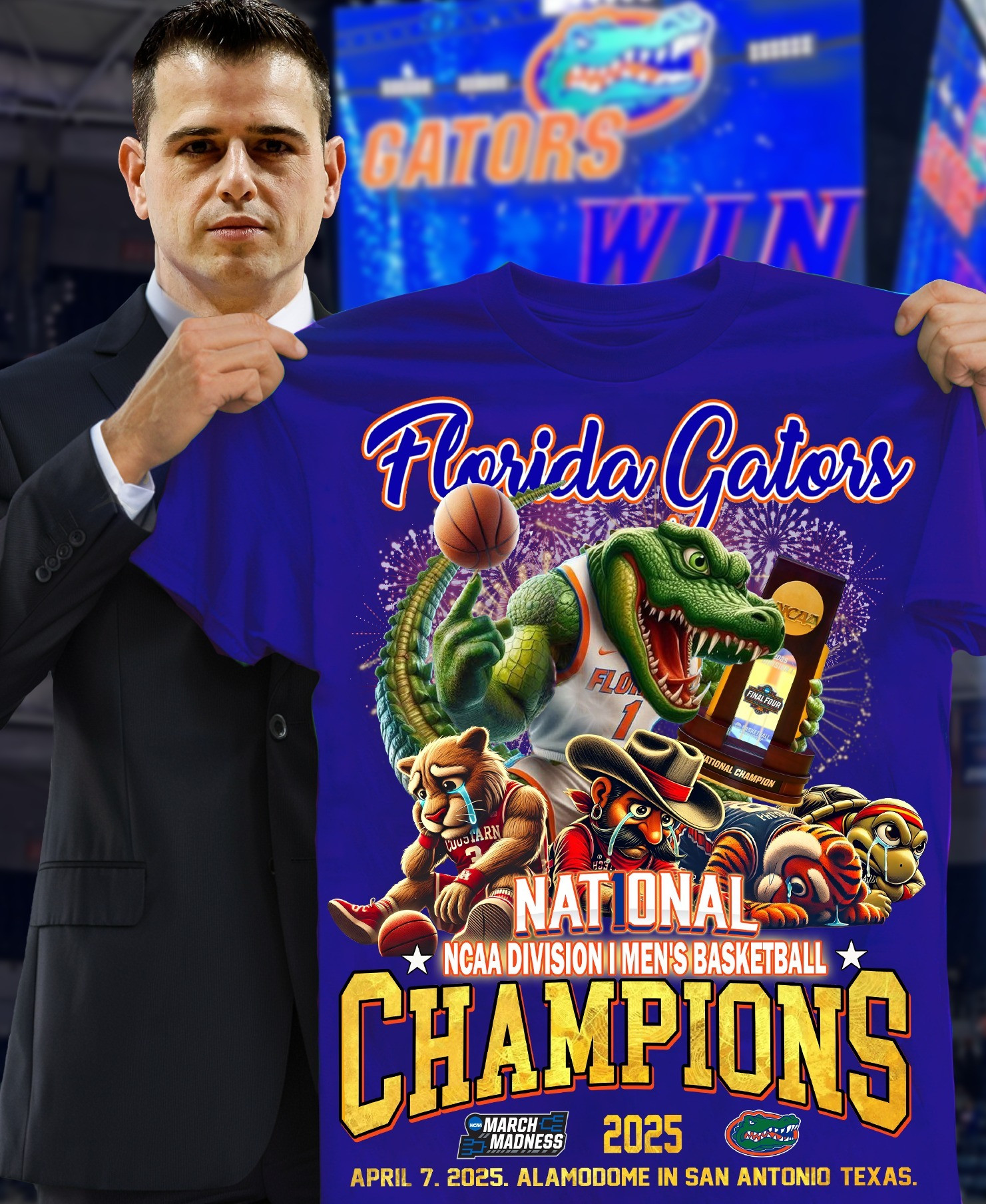 Florida Gators National Champions 2025 Shirt Gators Championship Apparel For Sale-1
