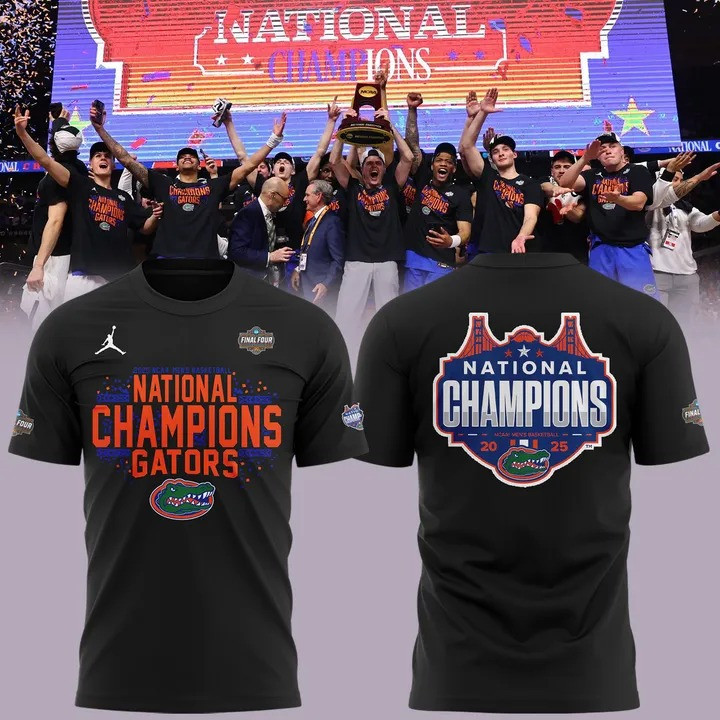 Florida Gators National Champions 2025 Shirt Go Gators Championship Tee Shirts Apparel-1