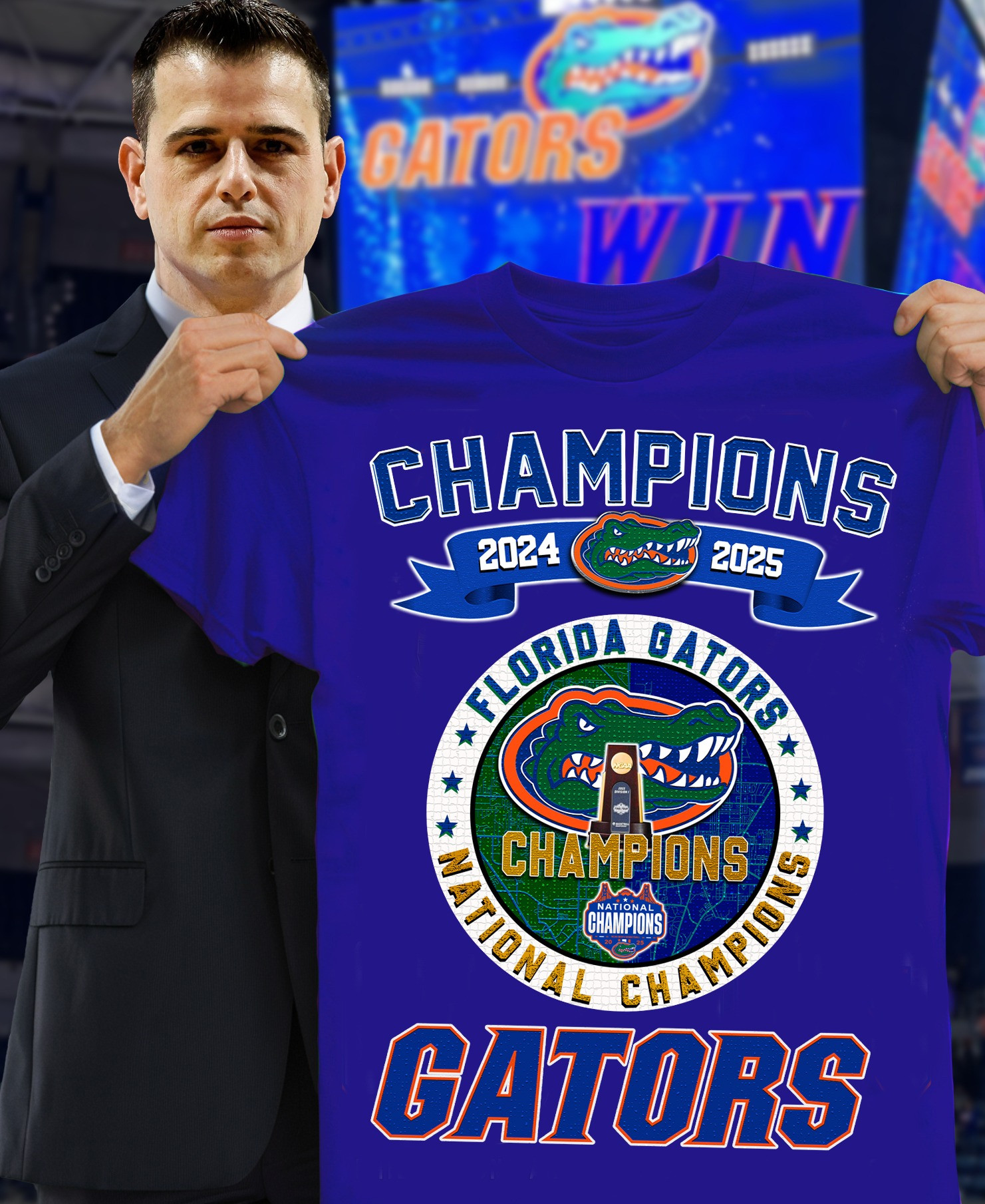Florida Gators National Champions 2025 T-Shirt Gators Championship Merch Great Fan Gifts-1