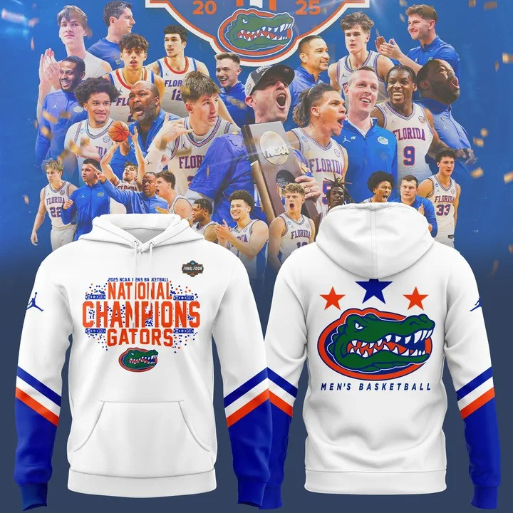 Florida Gators National Champions Hoodie 2025 Final Four Men's Basketball True Fan Gifts-1 Florida Gators National Champions Hoodie 2025 Final Four Men's Basketball True Fan Gifts-1