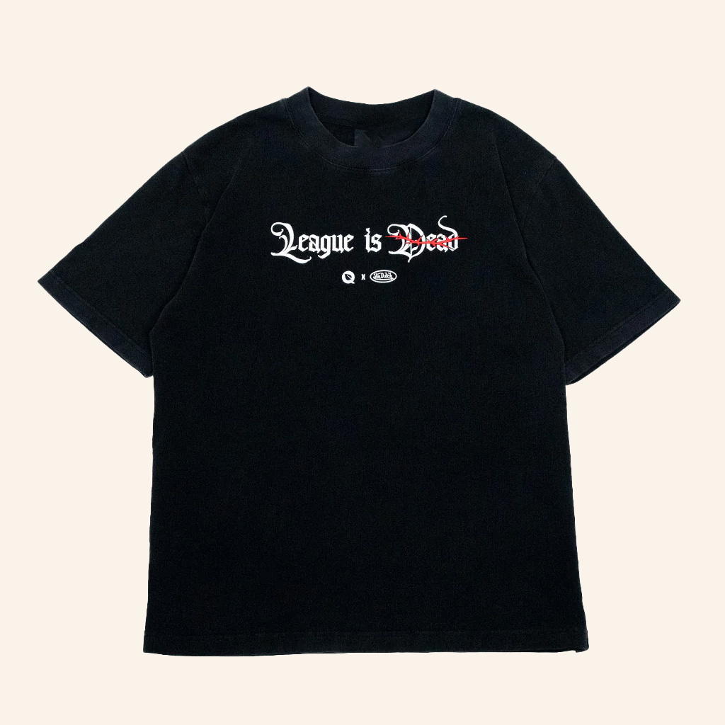 Flyquest Merch League Is Dead T-Shirt Gifts For Besties-1