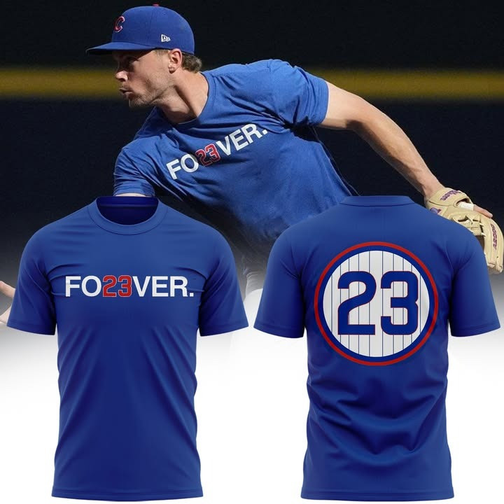 Fo23Ver T-Shirt Number 23 RIP In Loving Memory Of Ryne Sandberg Legend Cubs Gifts For Him-1