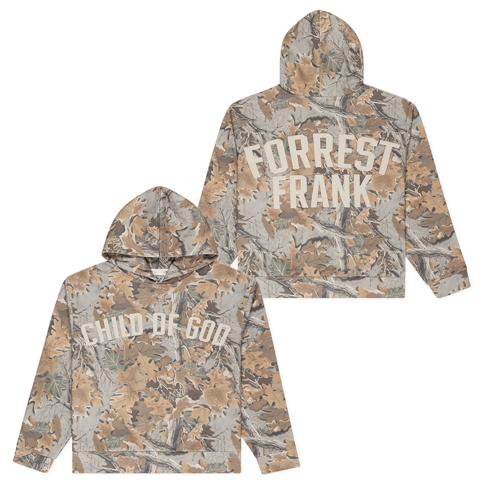 Forrest Frank Merch Forrest Frank Tour Merch Child Of God Camo Hoodie Best Gifts For Dad-1