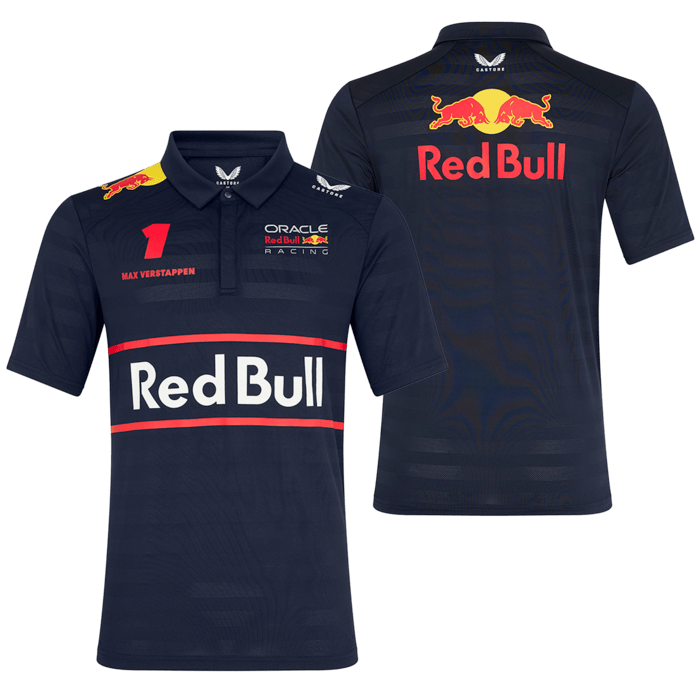 Franz Hermann Merch Driver Team 2025 Polo Shirt Max Verstappen Racing Car Fan Gear-1