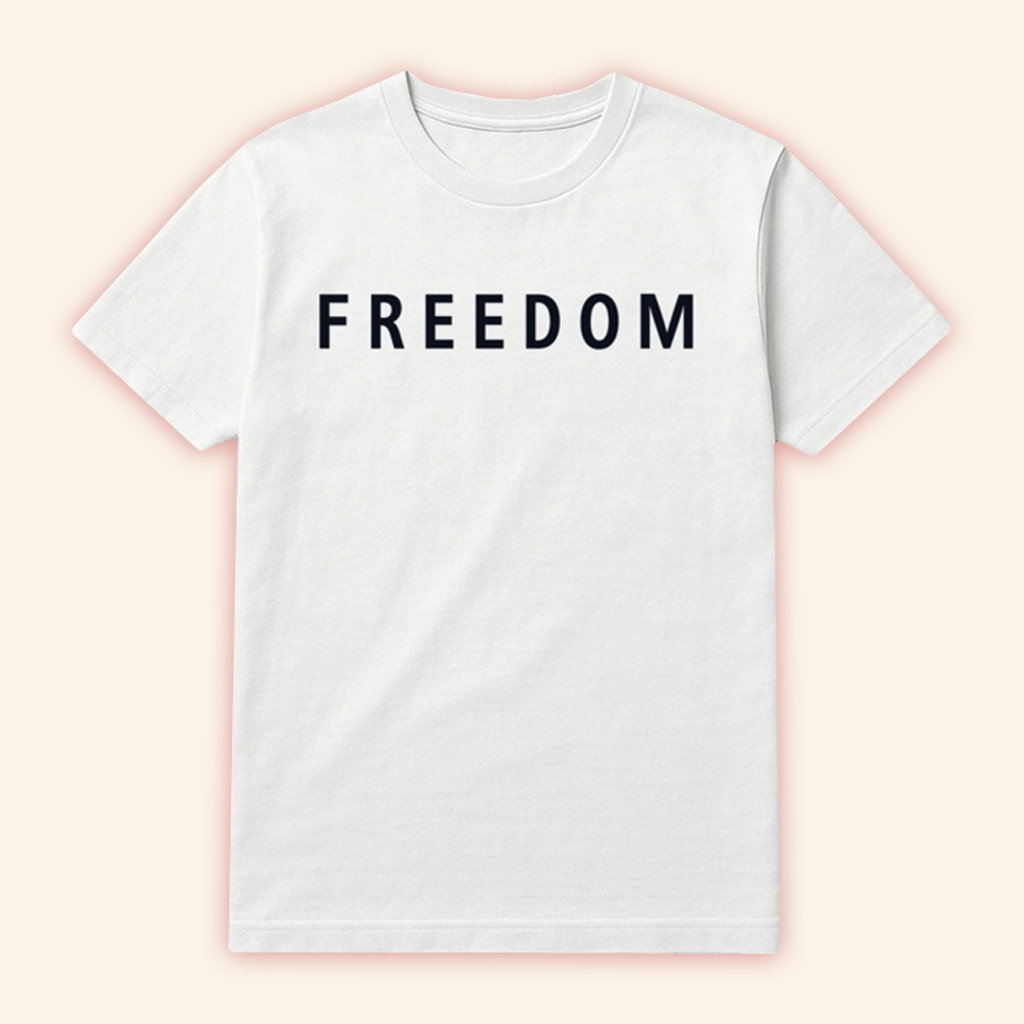 Freedom Shirt Charlie Kirk Merch White Charlie Kirk Hoodie Patriotic Gifts-1