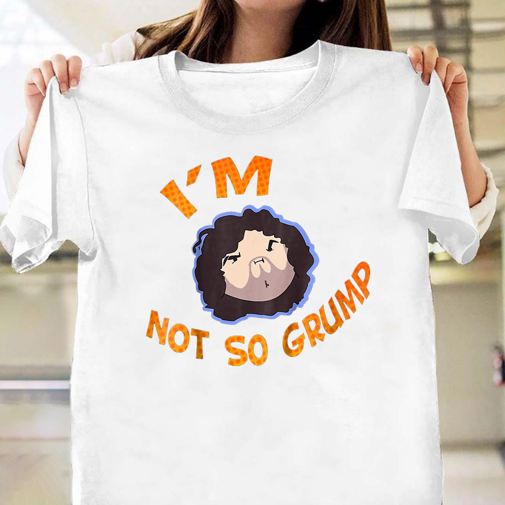 Game Grumps Merch Shirt Hey I'm Not So Grump T-Shirt Gamegrump Merch Fan Gifts-1