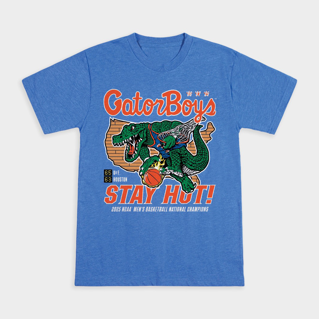 Gator Boys Stay Hot Shirt Florida Gators National Championship 2025 Fan Merch Great Gifts-1