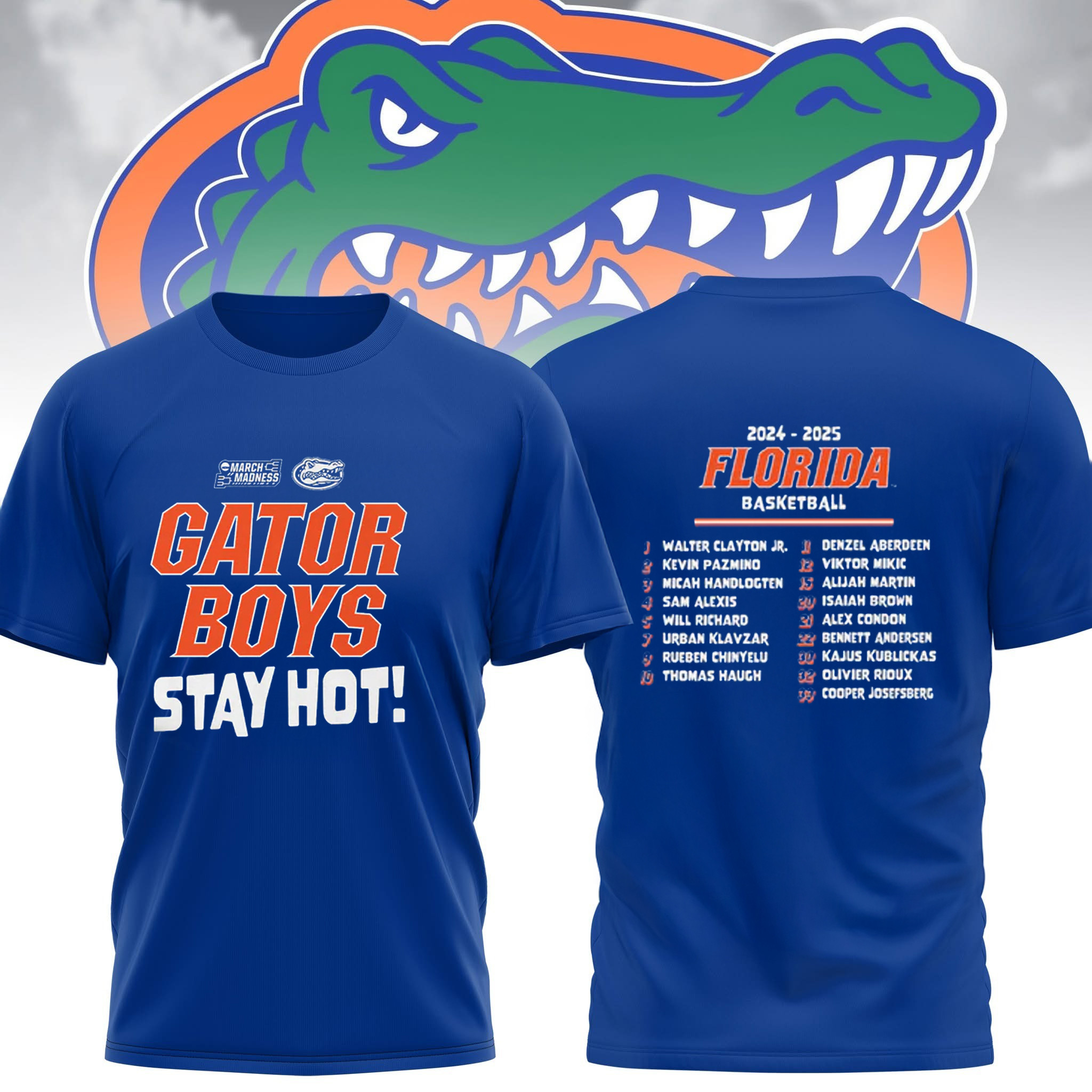Gator Boys Stay Hot Shirt Florida Gators National Championship 2025 T-Shirt Fan Gifts-1