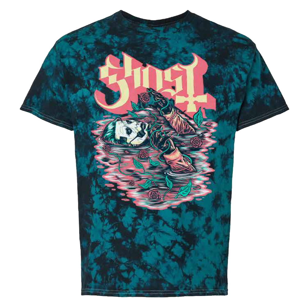 Ghost Merch Store Ghost Band Pre-Raphaelite Tie Dye T-Shirt Gifts For Music Fans Gifts For BFF-1 Ghost Merch Store Ghost Band Pre-Raphaelite Tie Dye T-Shirt Gifts For Music Fans Gifts For BFF-1