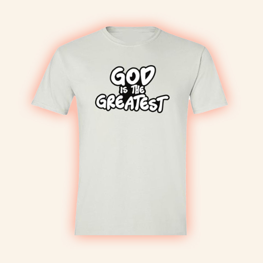 God Is The Greatest Softstyle T-Shirt The Williamson Dad Merch Gifts For Him-1
