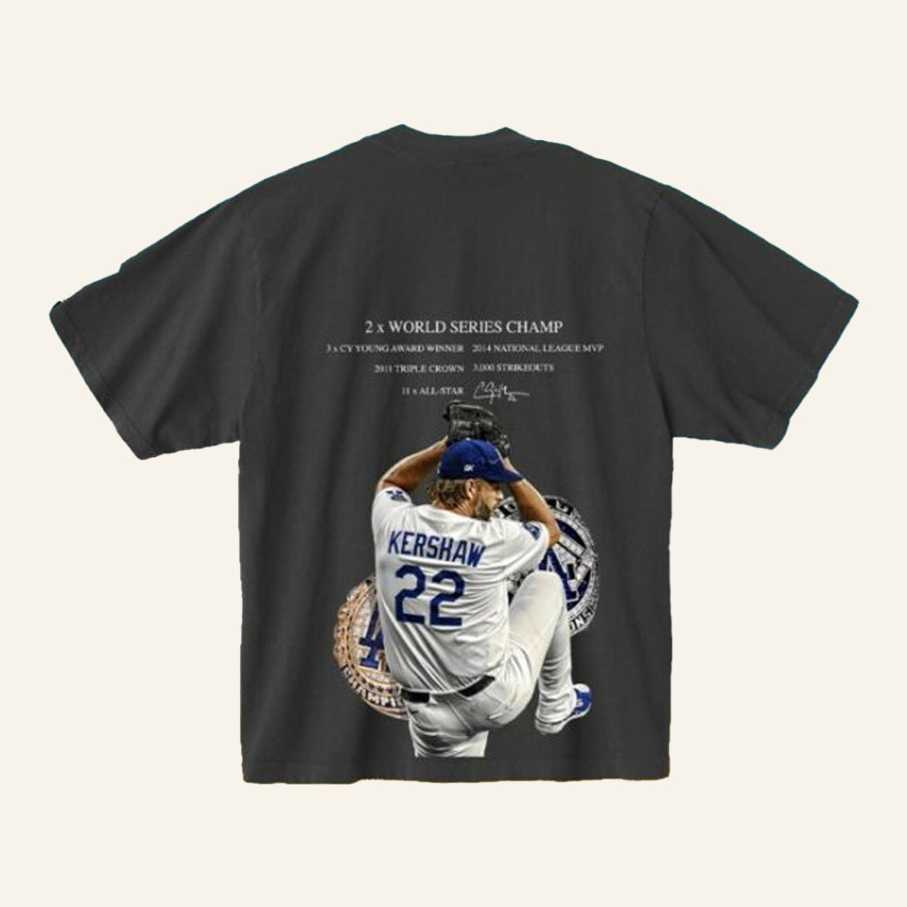 Golden Knight Merch Thank You Clayton Kershaw Shirt Gift Ideas For Baseball Fans-1