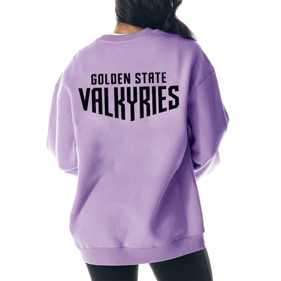 Golden State Valkyries Merch Sweatshirt The Wild Collective Violet Dye Pullover Sweatshirt-1 Golden State Valkyries Merch Sweatshirt The Wild Collective Violet Dye Pullover Sweatshirt-1