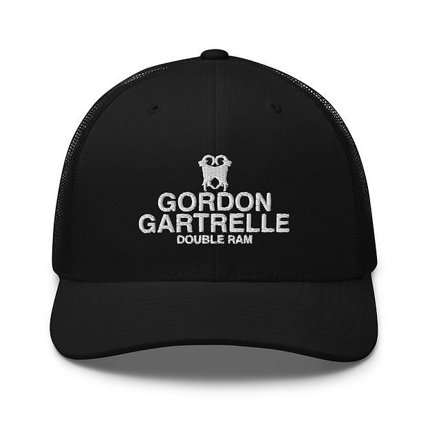 Gordon Gartrelle Trucker Hat Gordon Gartrelle Double Ram Cap Merchandise-1