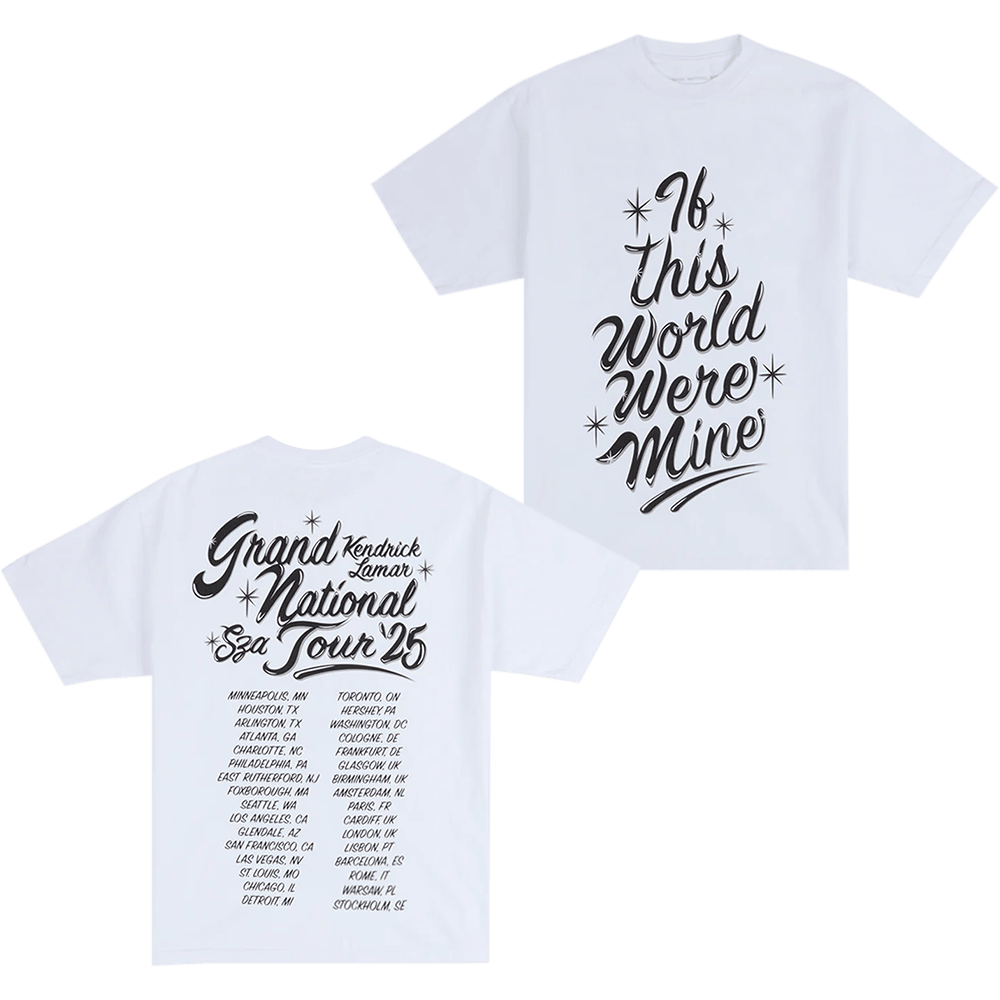 Grand National Tour Merch Kendrick Lamar And SZA Shirt SZA Merch Gifts For Music Lovers-1