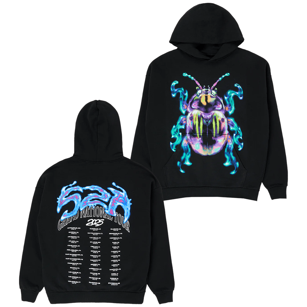 Grand National Tour Merch SZA Hoodie SZA Bug Grand National Tour 2025 Hoodie Music Fans Gifts-1