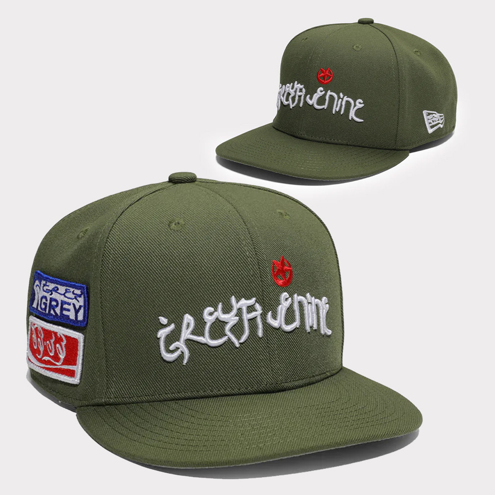 Greyday 2025 Merch G59 Hat Green Snapback Cap$Uicideboy$ Suicideboys G59 Concert Fan Gifts-1