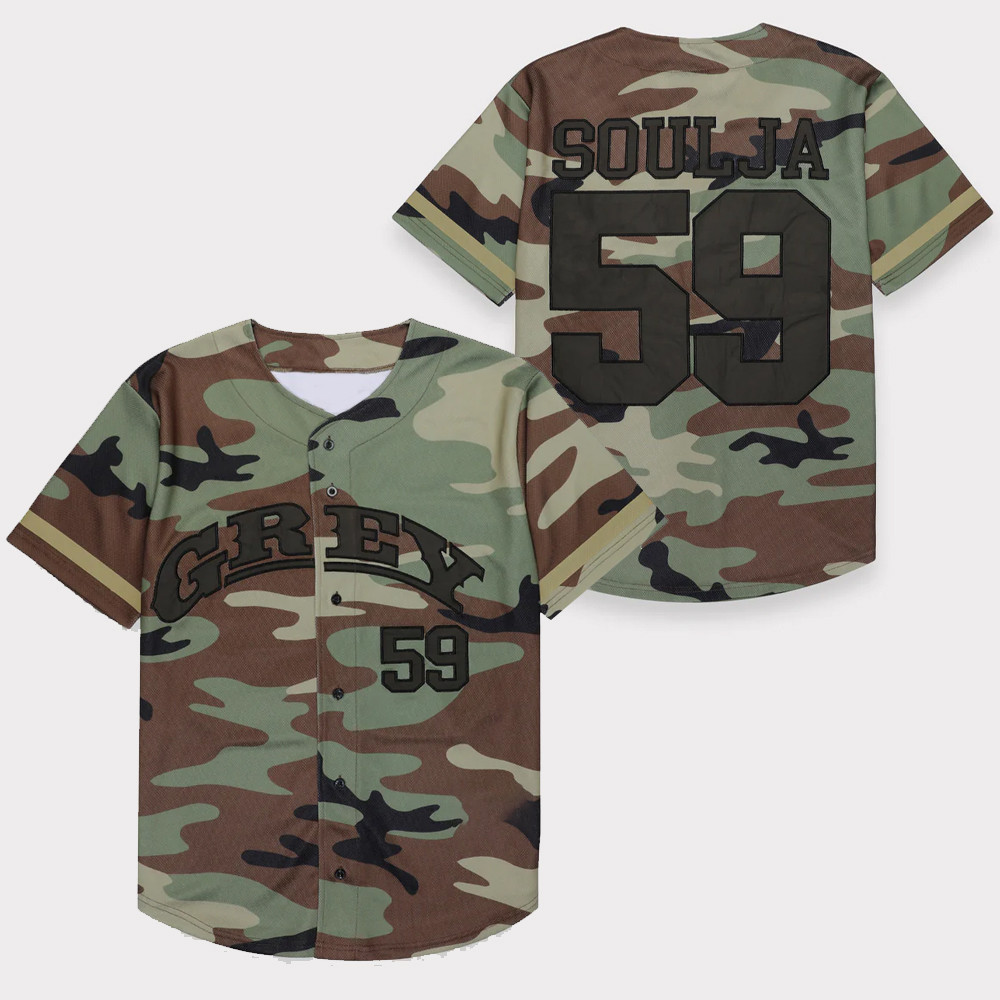Greyday 2025 Merch Soulja 59 Camo Jersey $Uicideboy$ Suicideboys G59 Zeph On Field Jersey-1