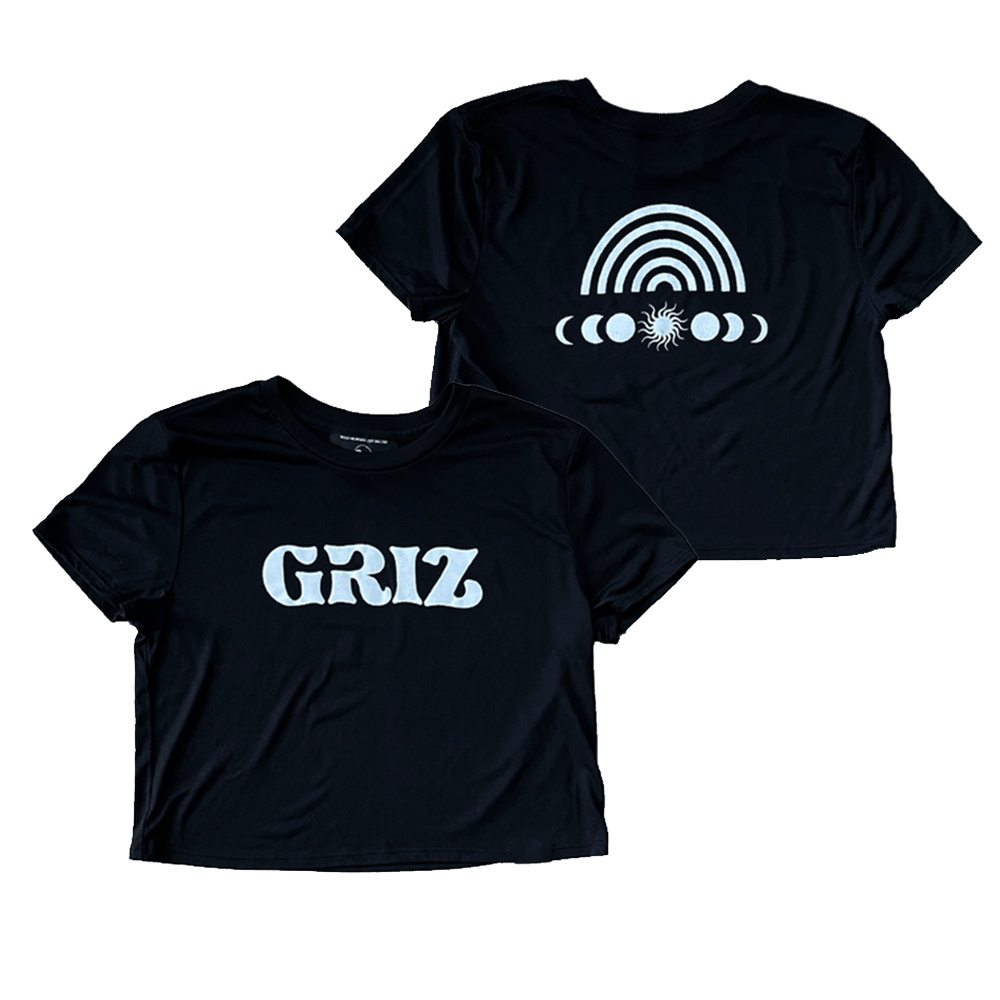 Griz Merch Griz Essentials Cropped T-Shirt Gifts For DJ Fans Birthday Gift for Husband-1